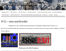 Tablet Screenshot of 911nwo.com